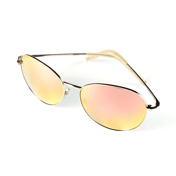 Matthew Williamson Mirrored Gold/Peach Sunglasses - Picture 1 of 6